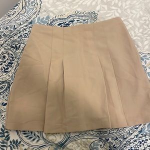 Abercrombie & Fitch Beige Skirt NWT Size S
